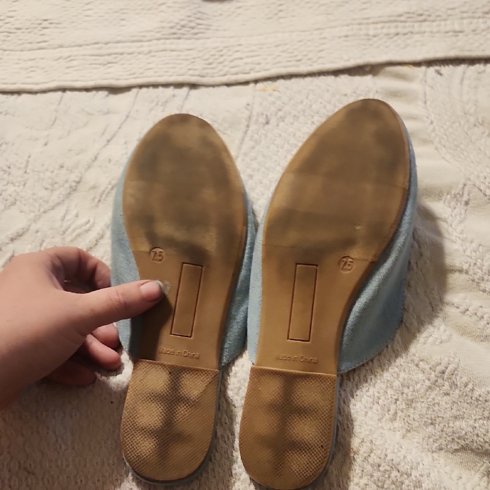 Report‎ Women's Denim Floral Mules - Picture 3 of 3